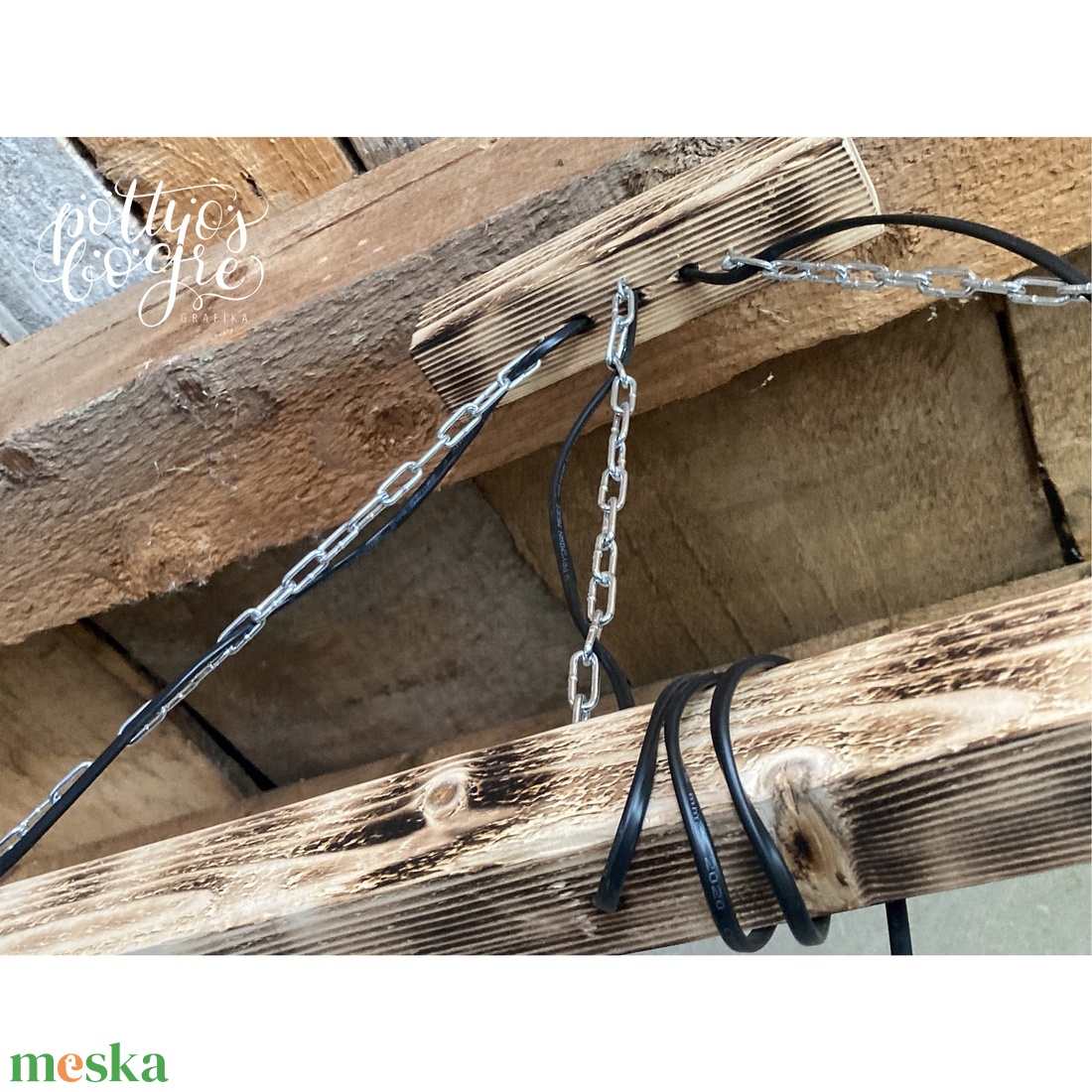 Rusztikus design lámpa - otthon & életmód - lámpa - fali & mennyezeti lámpa - Meska.hu