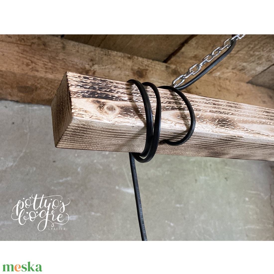 Rusztikus design lámpa - otthon & életmód - lámpa - fali & mennyezeti lámpa - Meska.hu