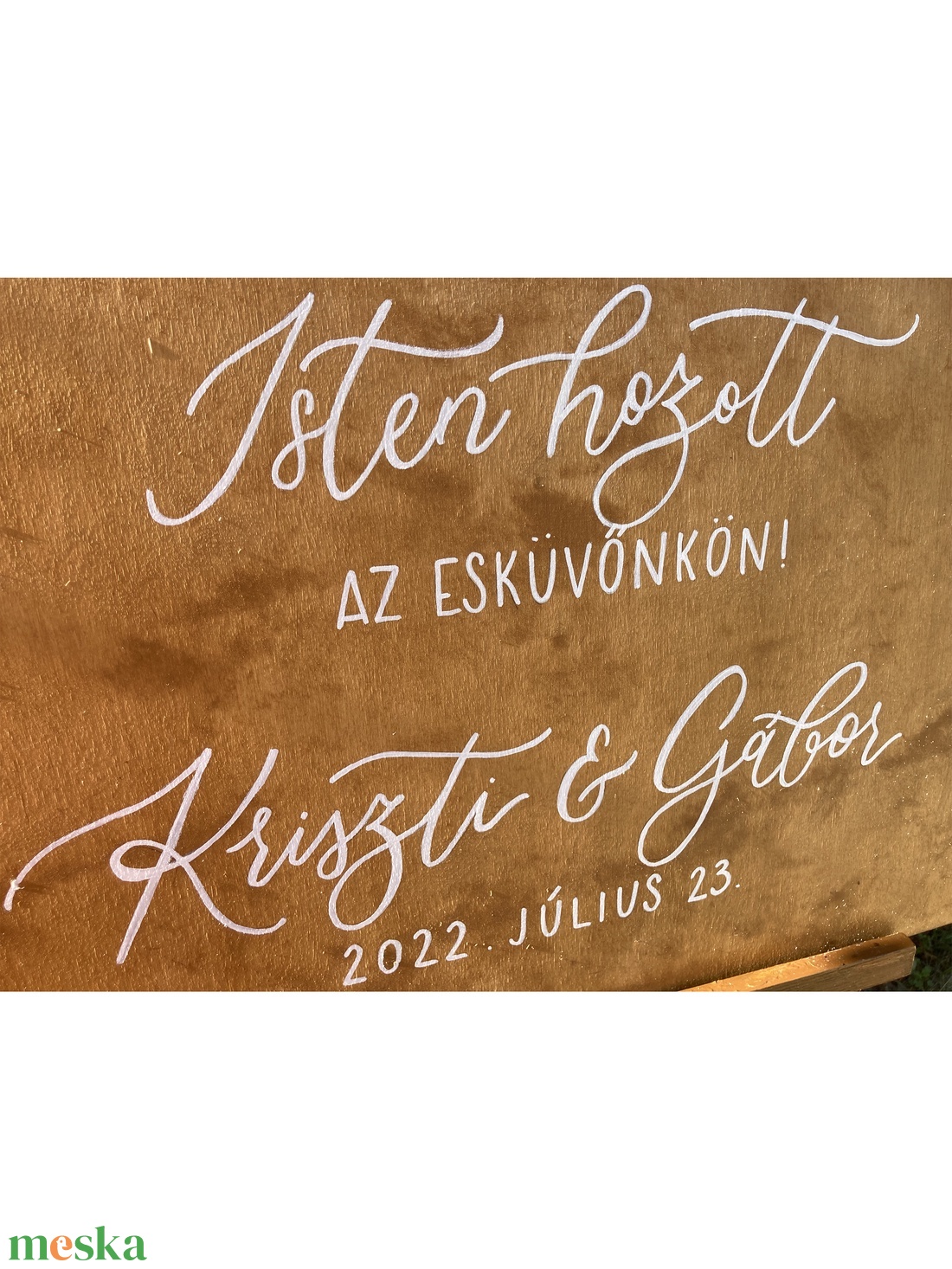 Esküvői üdvözlőtábla - esküvő - dekoráció - tábla & jelzés - Meska.hu Esküvői üdvözlőtábla - esküvő - dekoráció - tábla & jelzés - Meska.hu