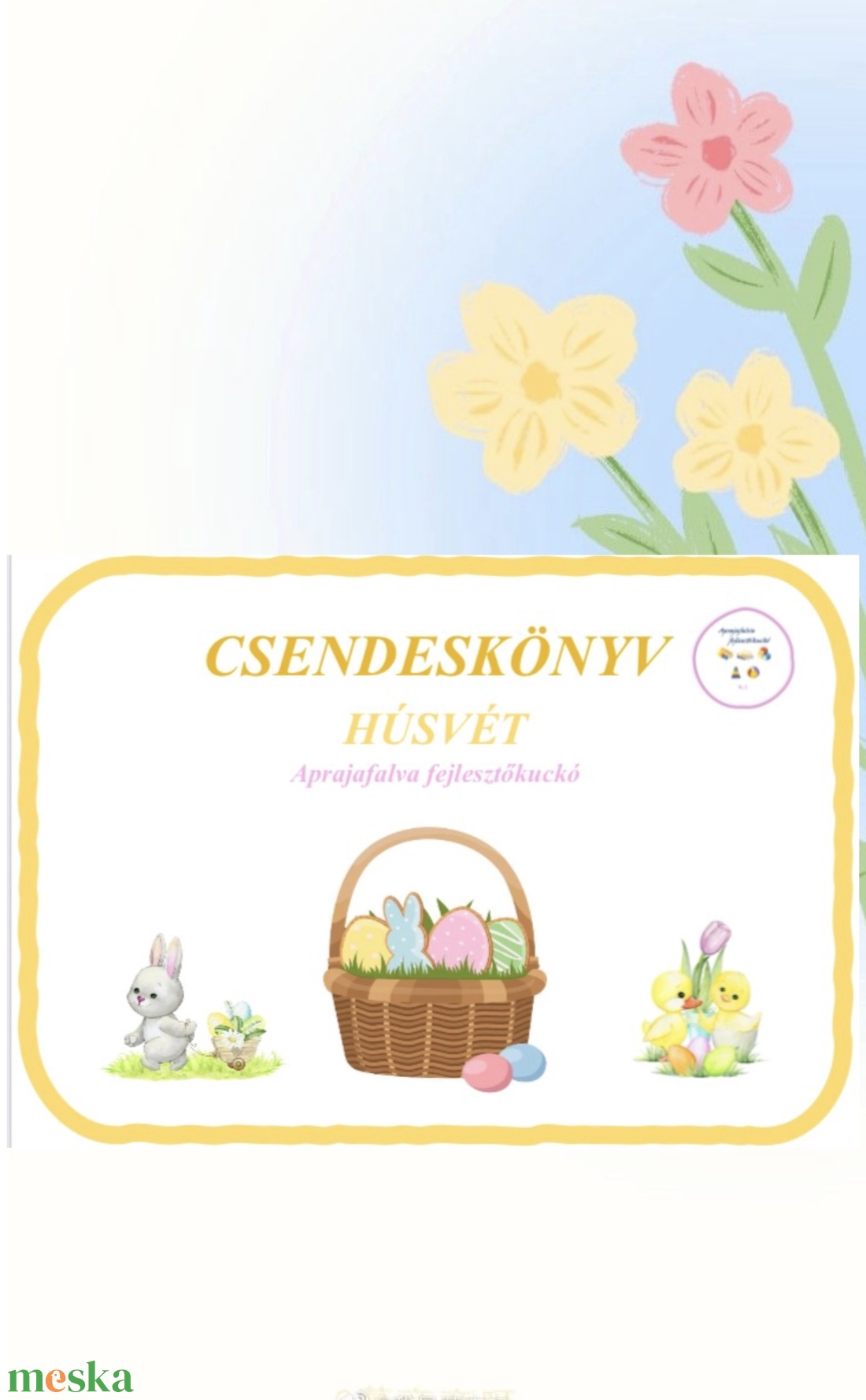 Húsvéti csendeskönyv - játék & sport - készségfejlesztő és logikai játék - oktató játékok - Meska.hu Húsvéti csendeskönyv - játék & sport - készségfejlesztő és logikai játék - oktató játékok - Meska.hu