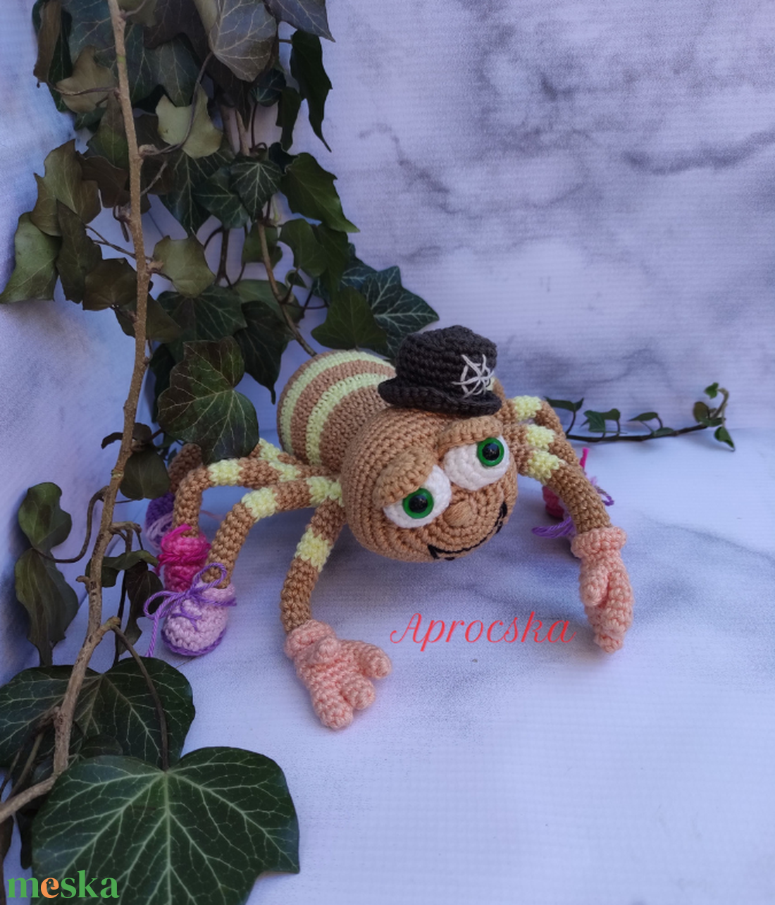 Pókmanus - otthon & életmód - dekoráció - halloween - halloweeni figurák - Meska.hu
