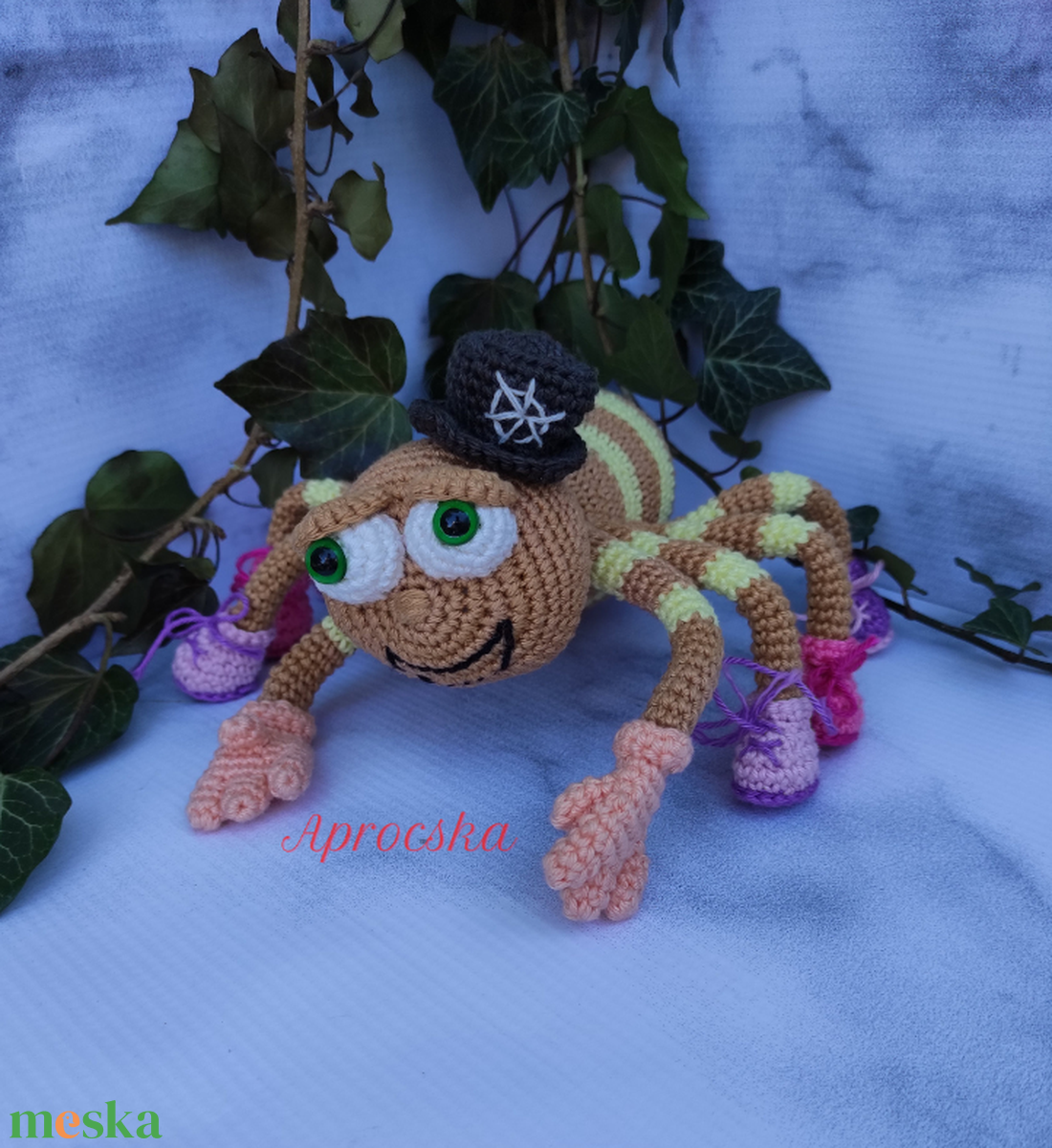 Pókmanus - otthon & életmód - dekoráció - halloween - halloweeni figurák - Meska.hu