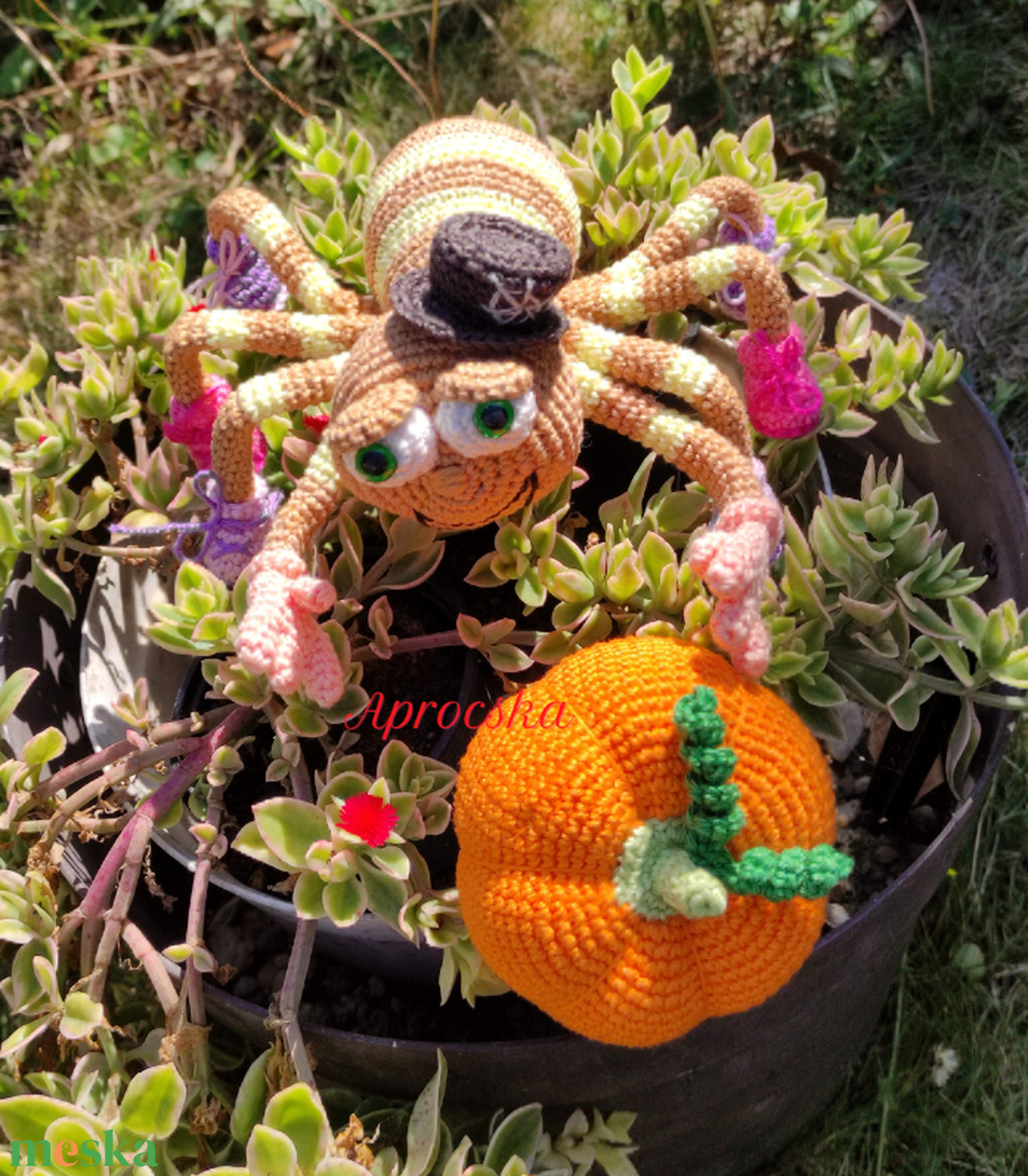 Pókmanus - otthon & életmód - dekoráció - halloween - halloweeni figurák - Meska.hu