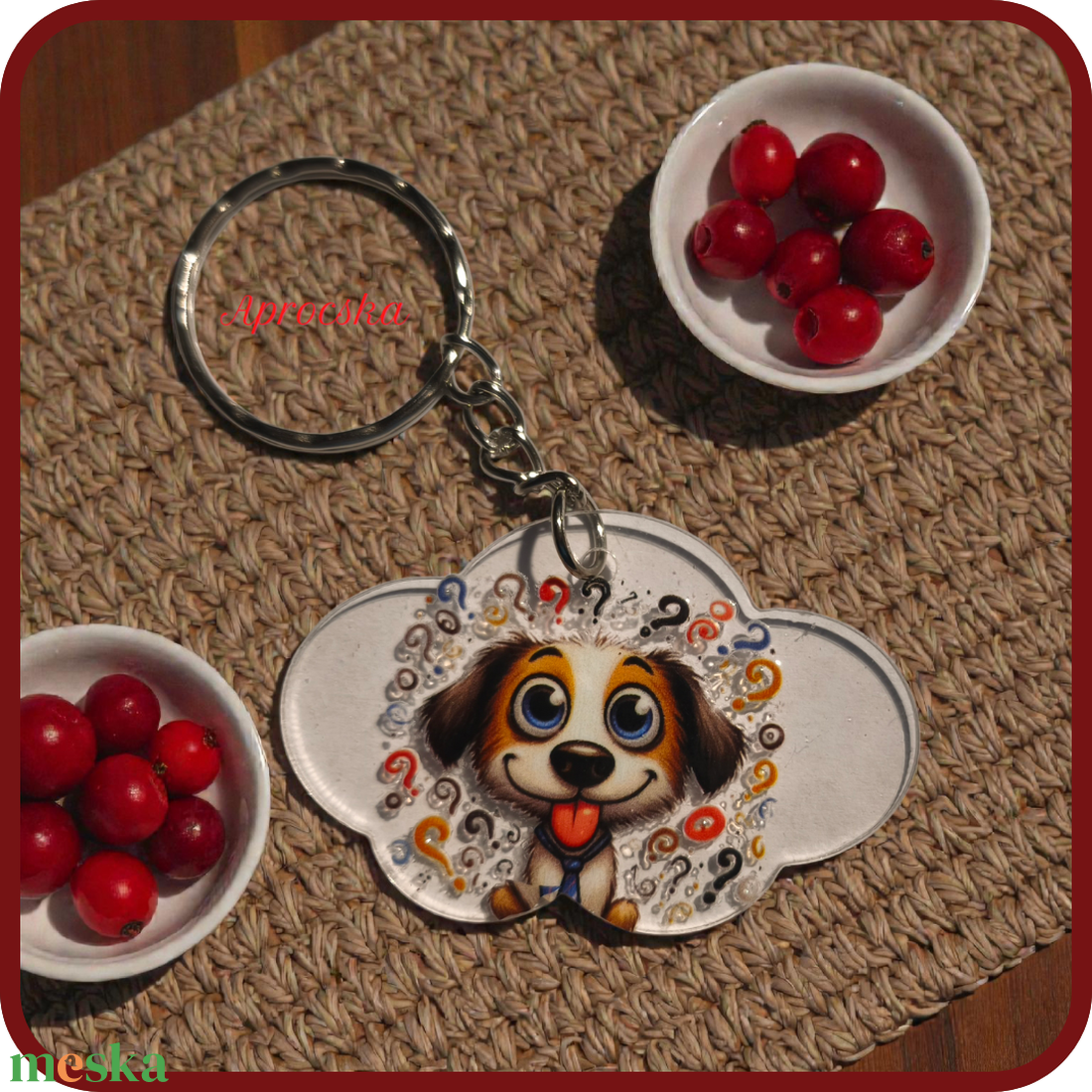 Állatos felhő kulcstartó - táska & tok - kulcstartó & táskadísz - kulcstartó - Meska.hu