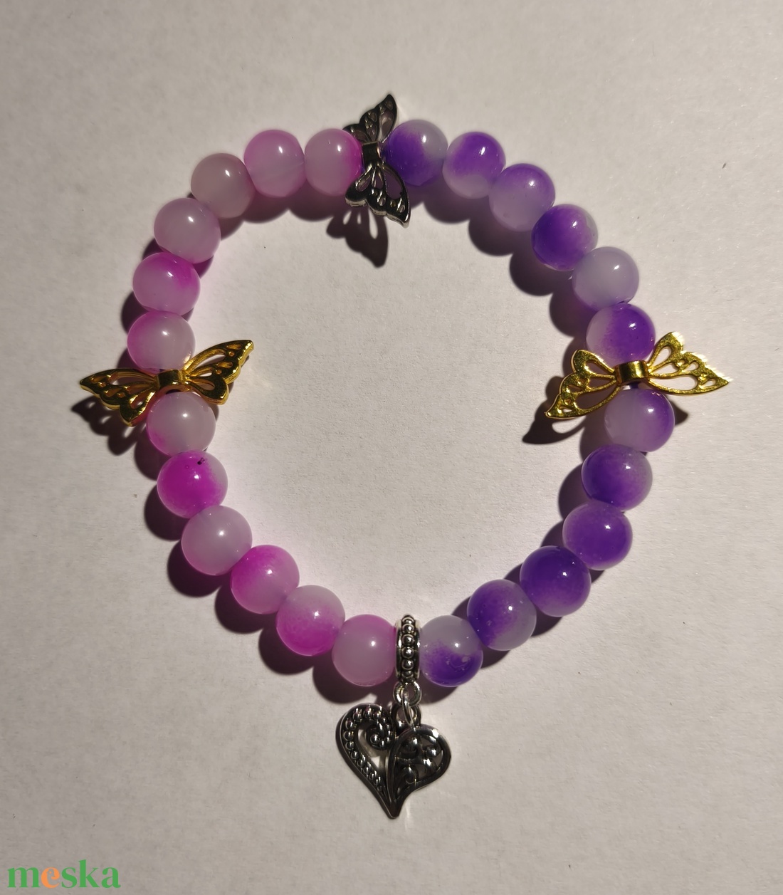 Karkötő tenger - ékszer - karkötő - gyöngyös karkötő - Meska.hu