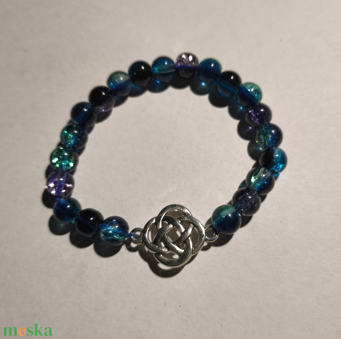 Karkötő tenger - ékszer - karkötő - gyöngyös karkötő - Meska.hu