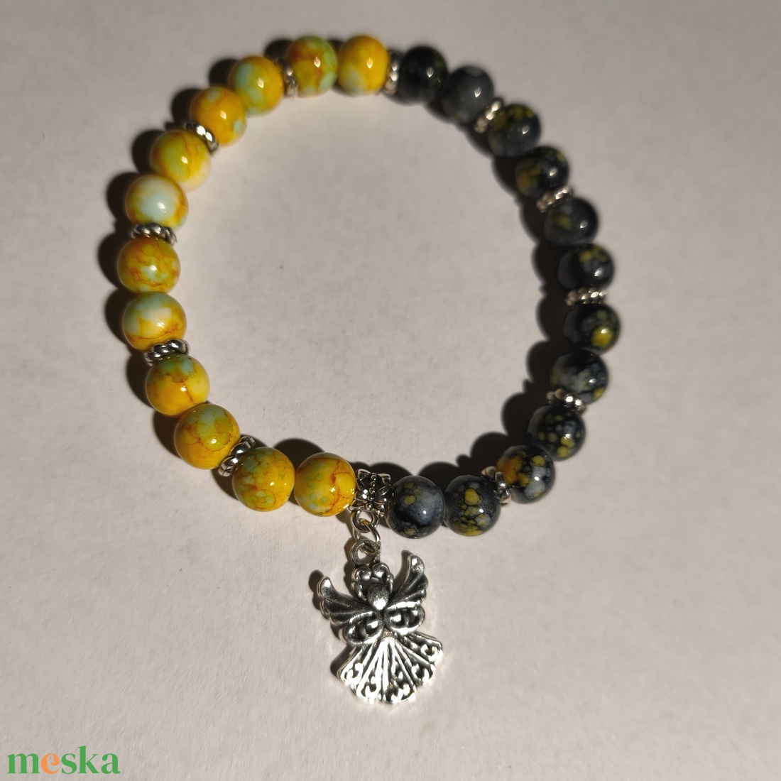 Karkötő tenger - ékszer - karkötő - gyöngyös karkötő - Meska.hu