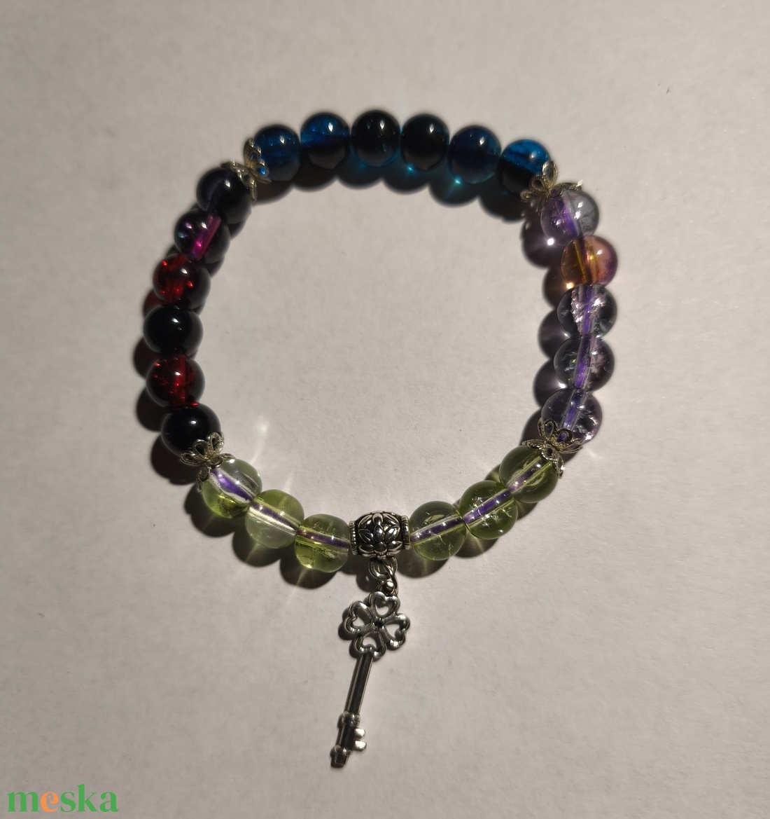 Karkötő tenger - ékszer - karkötő - gyöngyös karkötő - Meska.hu