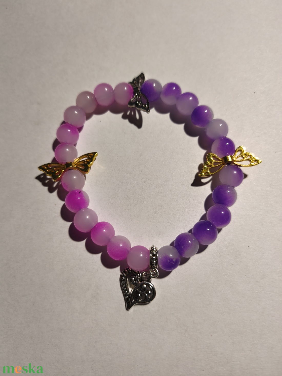 Karkötő tenger - ékszer - karkötő - gyöngyös karkötő - Meska.hu