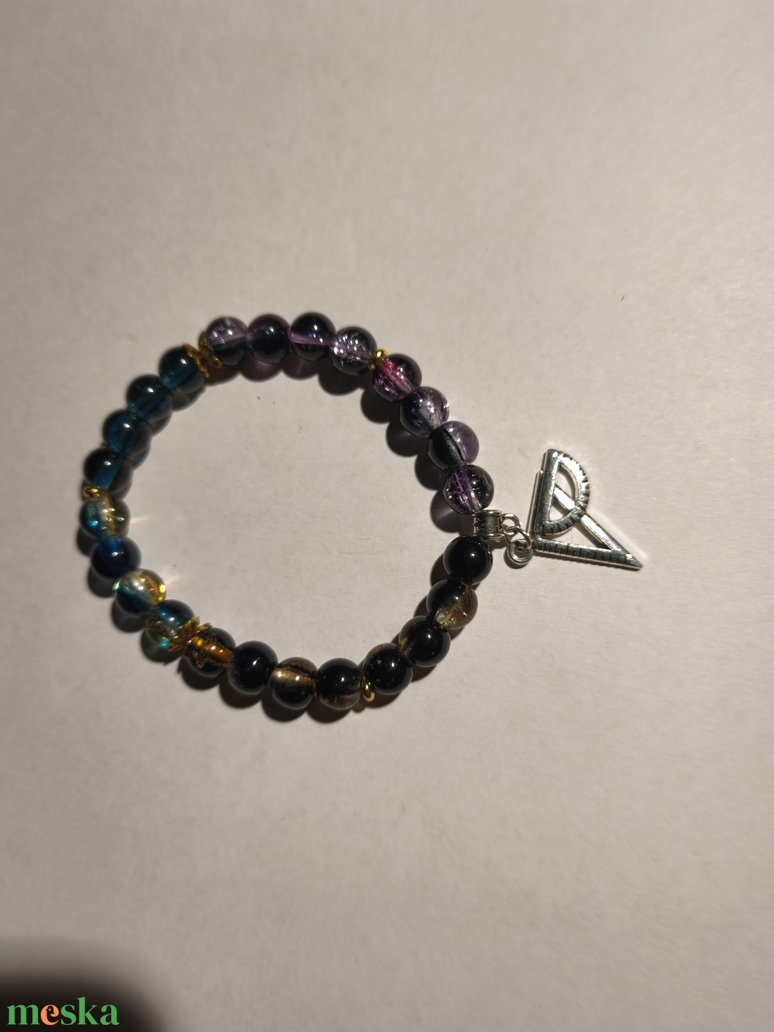 Karkötő tenger - ékszer - karkötő - gyöngyös karkötő - Meska.hu