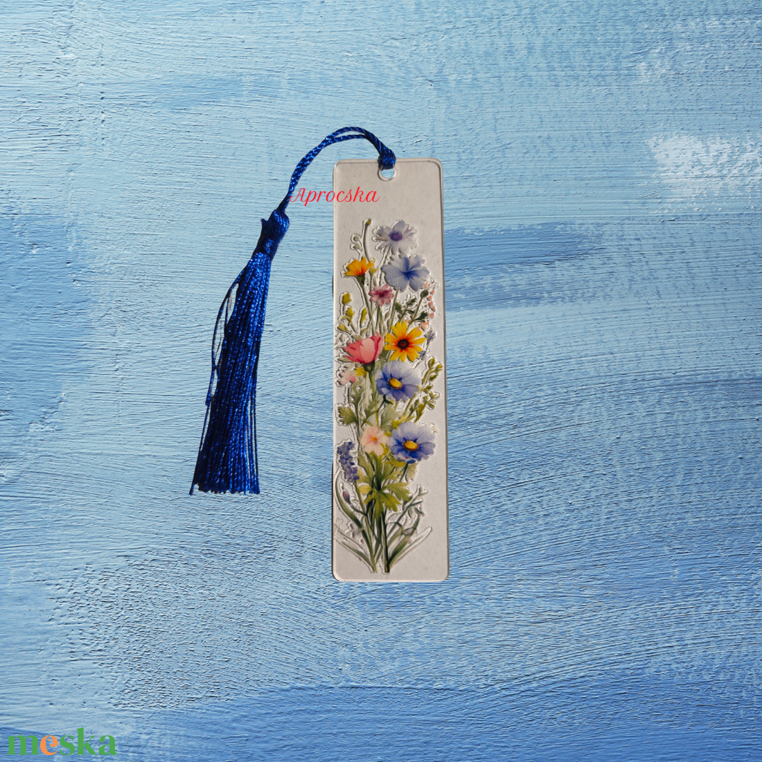 Könyvjelző virágos - könyv & zene - könyvjelző - Meska.hu