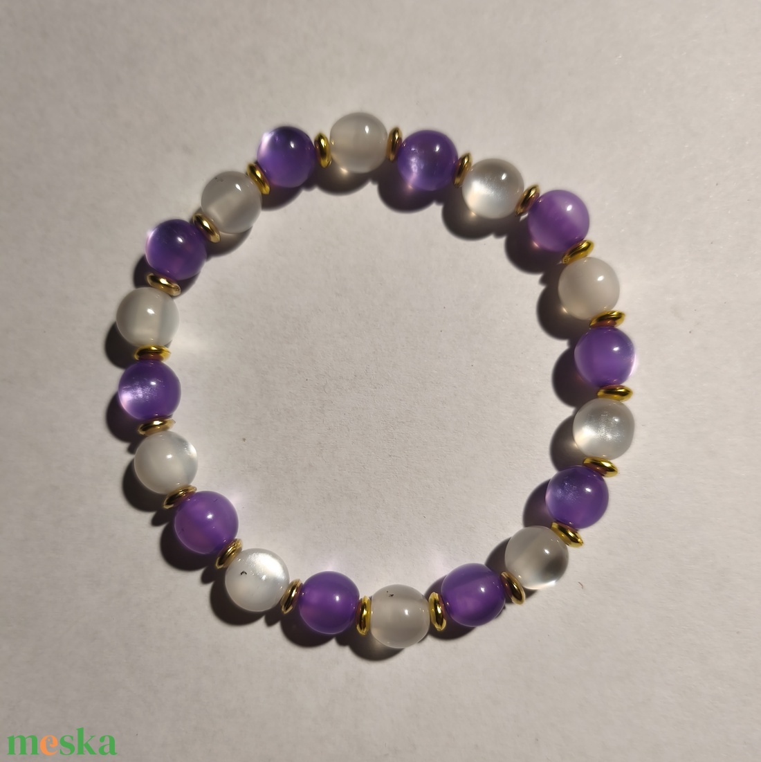 Karkötő - ékszer - karkötő - gyöngyös karkötő - Meska.hu