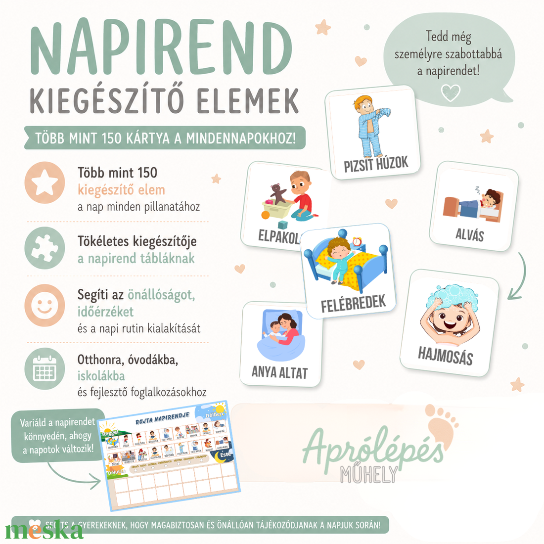 Plusz elemek napirendjeinkhez - művészet - grafika & illusztráció - digitális - Meska.hu
