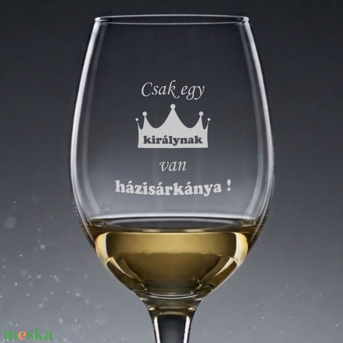 Csak egy király és egy házisárkány páros borospohár készlet mosogatógépben mosható tartós gravírozással 3dl 300ml - otthon & életmód - konyhafelszerelés, tálalás - tálalás - boros poharak, szettek - Meska.hu