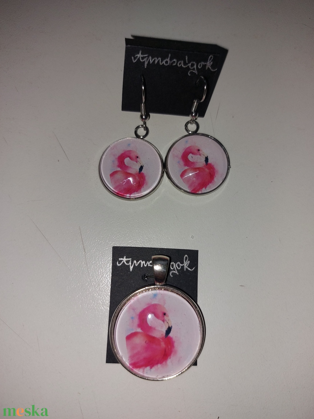 Flamingó - ékszer - ékszerszett - Meska.hu Flamingó - ékszer - ékszerszett - Meska.hu