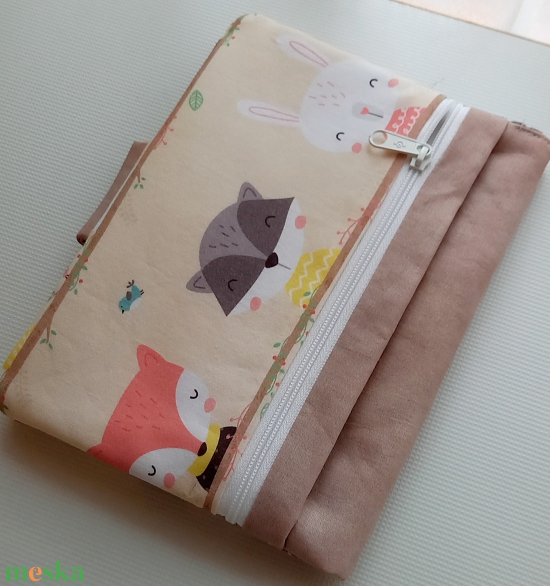 ZIPPES, Névvel ellátott -Egészségügyi kis könyv borító-Macik - táska & tok - pénztárca & más tok - kártyatartó & irattartó - Meska.hu
