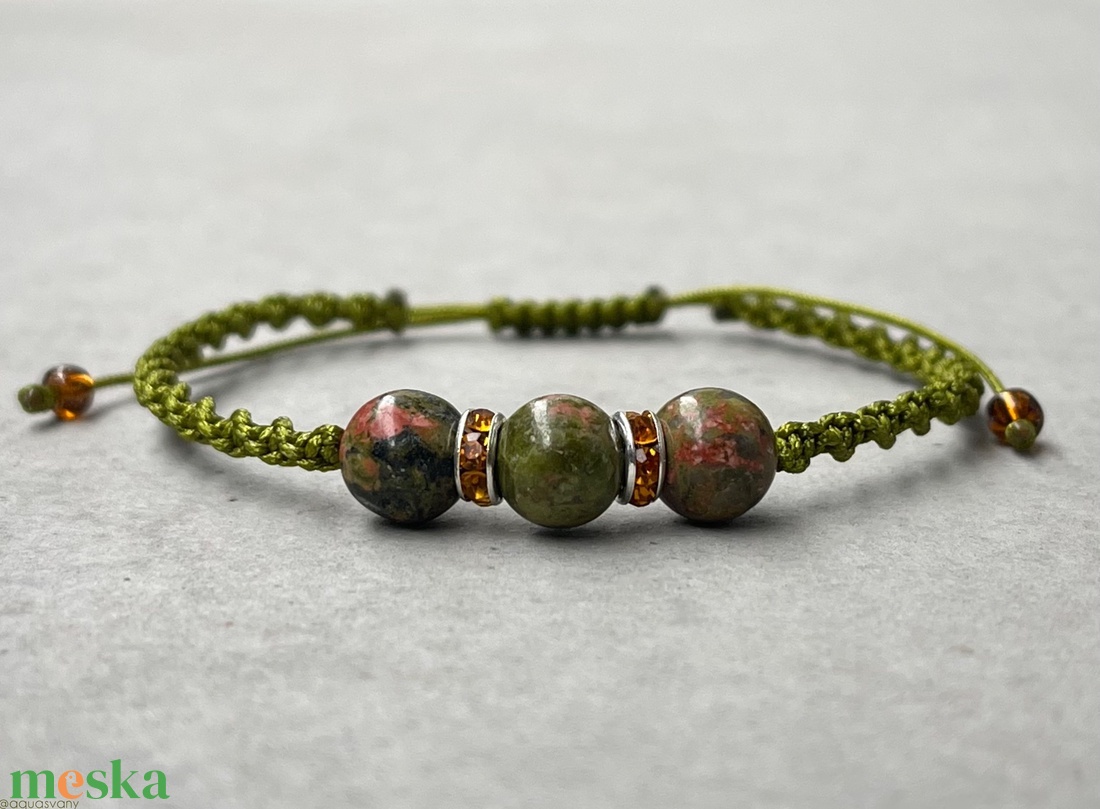 Unakit makramé karkötő - ékszer - karkötő - fonott karkötő - Meska.hu