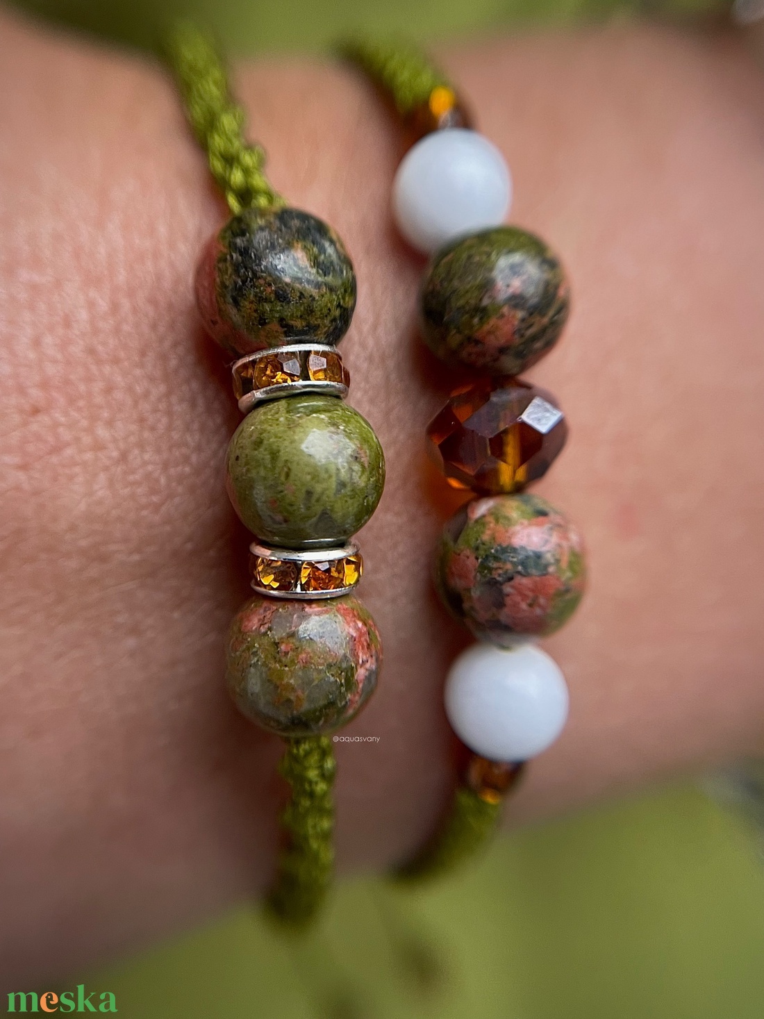 Unakit makramé karkötő - ékszer - karkötő - fonott karkötő - Meska.hu