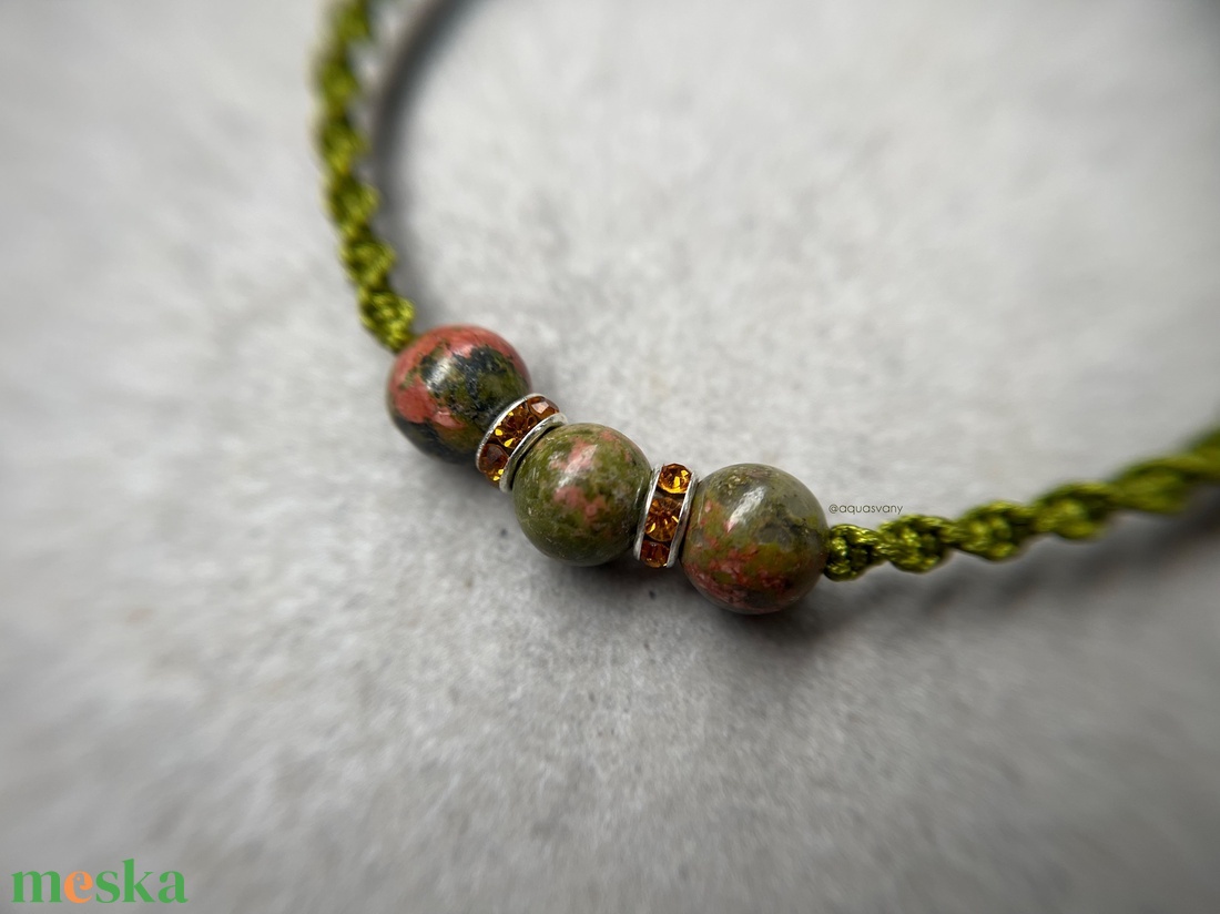 Unakit makramé karkötő - ékszer - karkötő - fonott karkötő - Meska.hu