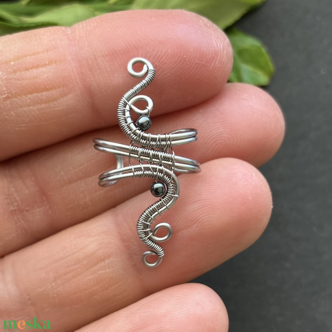 Nemesacél fülgyűrű - ékszer - fülbevaló - fülgyűrű - Meska.hu