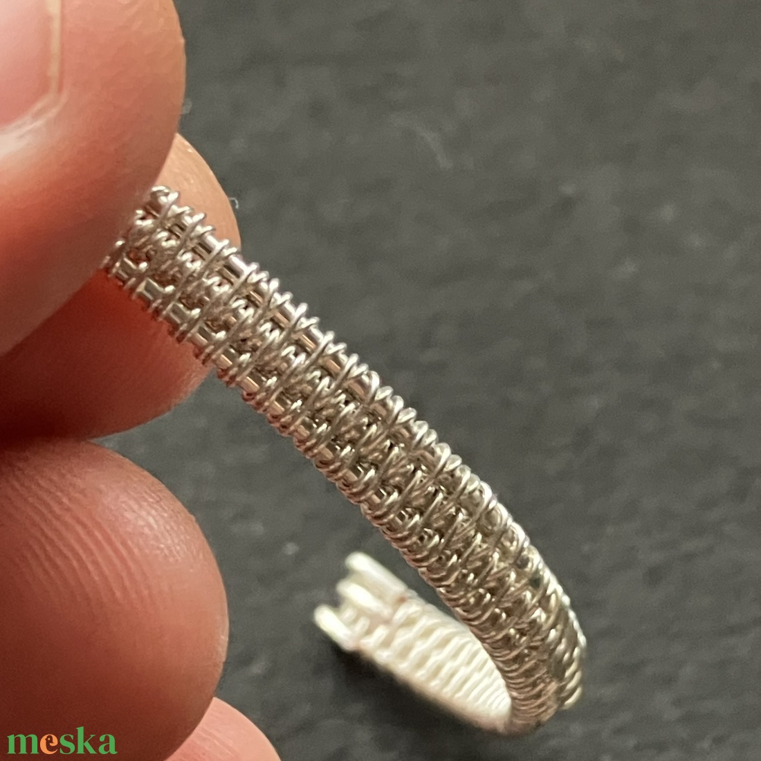 Ezüst karkötő - ékszer - karkötő - karperec - Meska.hu