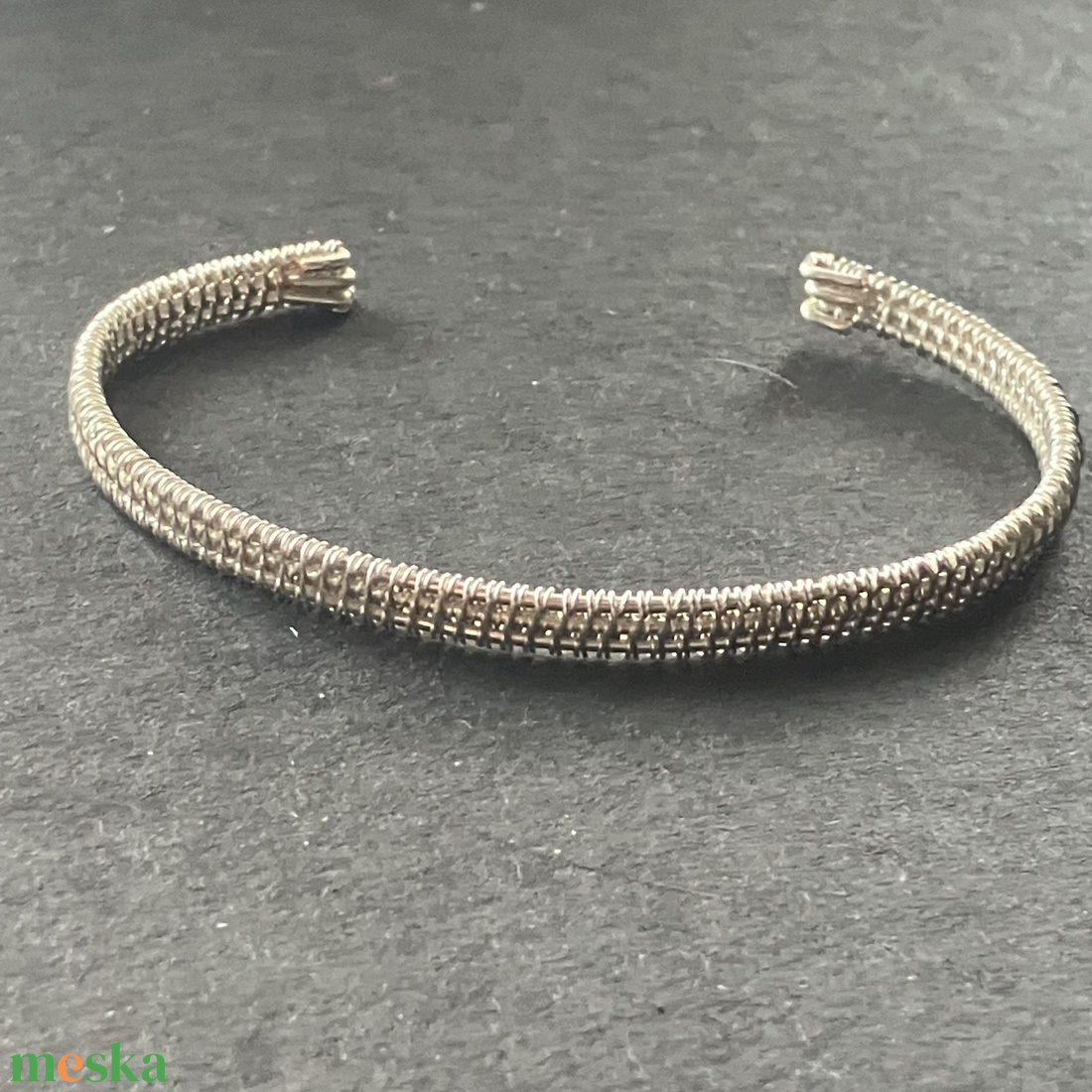 Ezüst karkötő - ékszer - karkötő - karperec - Meska.hu