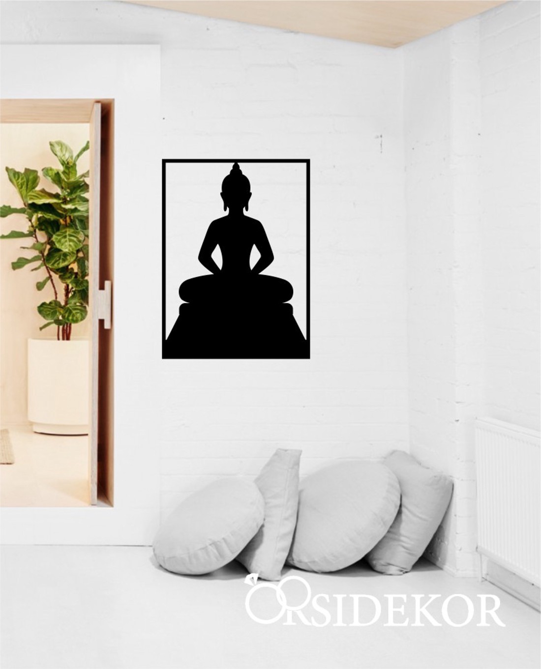Buddha falikép fából - otthon & életmód - dekoráció - spiritualitás - mandala - Meska.hu