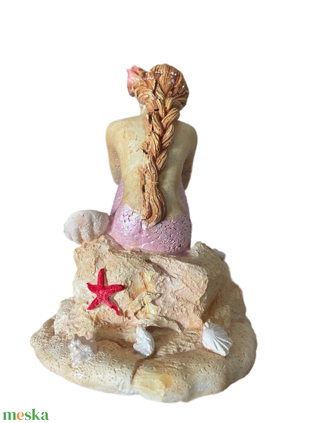 Sellő kerámia figura  - otthon & életmód - dekoráció - asztal és polc dekoráció - asztaldísz - Meska.hu