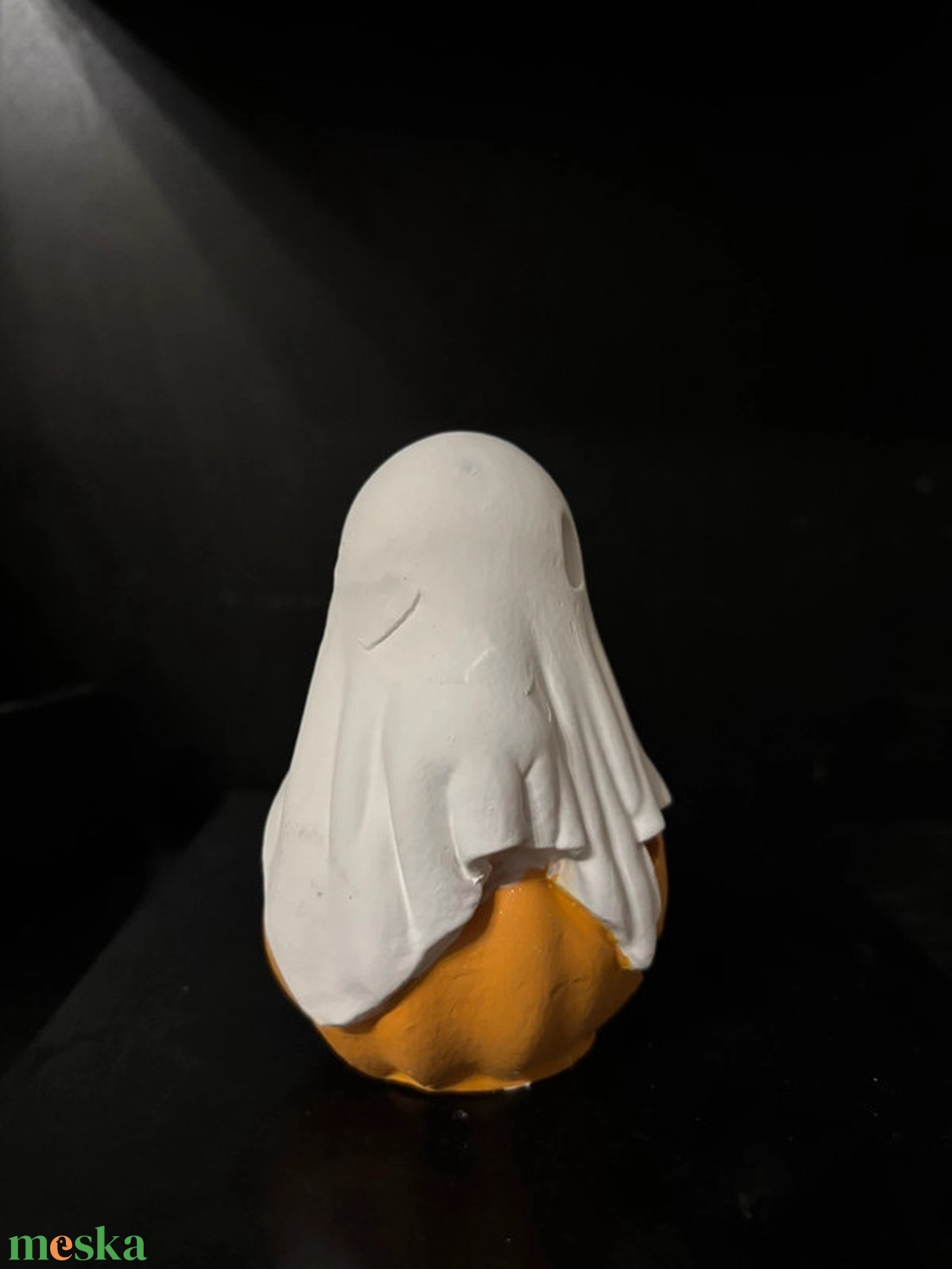 Szellem tökkel Halloween dekor - otthon & életmód - dekoráció - halloween - halloweeni dekoráció - Meska.hu