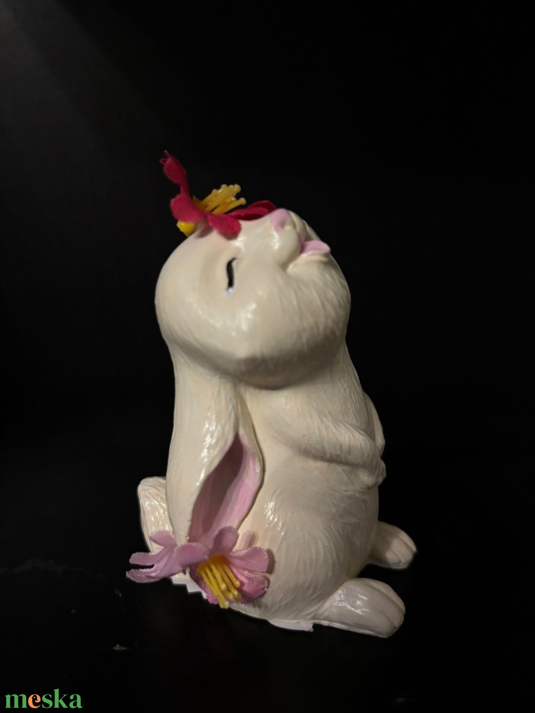 Tavaszi Nyuszi Herceg � kézzel festett dekorfigura - ünnepi díszek, dekorációk - húsvéti díszek és dekorációk - húsvéti asztaldíszek - Meska.hu