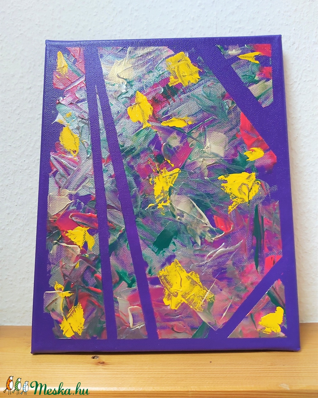 Ki vagyok én? akril festmény (24x30 cm) - művészet - festmény - akril - Meska.hu Ki vagyok én? akril festmény (24x30 cm) - művészet - festmény - akril - Meska.hu