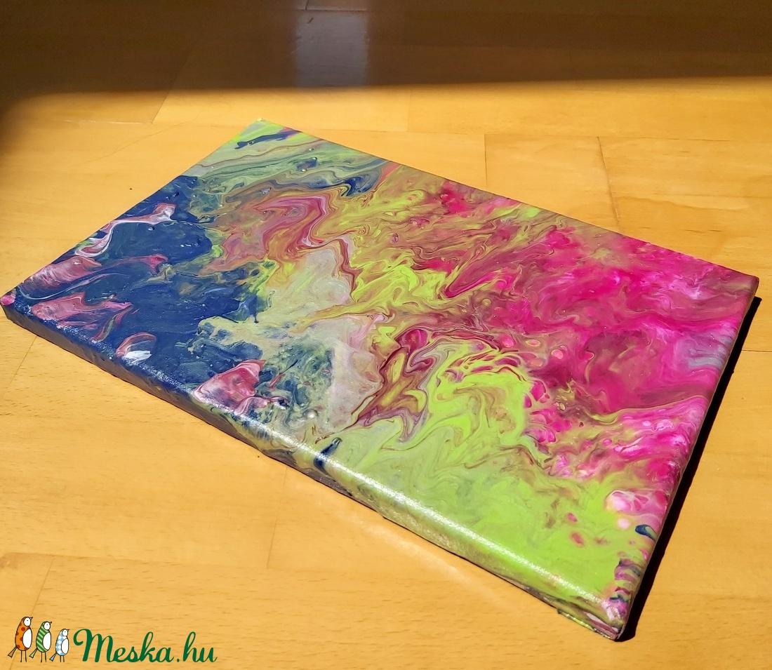 Újhullámos akril festmény (20x30 cm) - művészet - festmény - akril - Meska.hu Újhullámos akril festmény (20x30 cm) - művészet - festmény - akril - Meska.hu