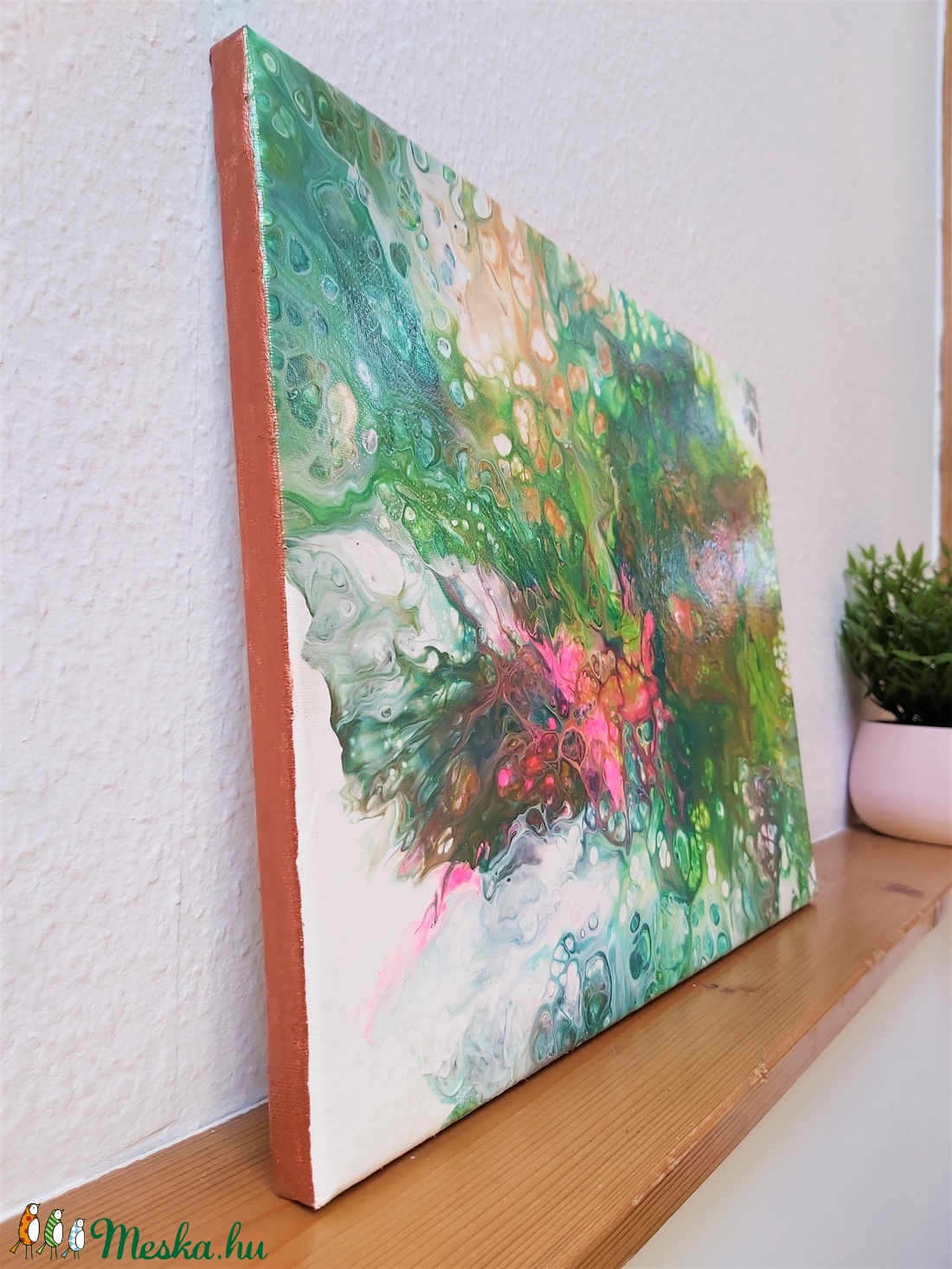 Búvópatak akril festmény (30x40 cm) - művészet - festmény - akril - Meska.hu Búvópatak akril festmény (30x40 cm) - művészet - festmény - akril - Meska.hu
