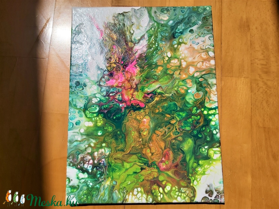 Búvópatak akril festmény (30x40 cm) - művészet - festmény - akril - Meska.hu Búvópatak akril festmény (30x40 cm) - művészet - festmény - akril - Meska.hu