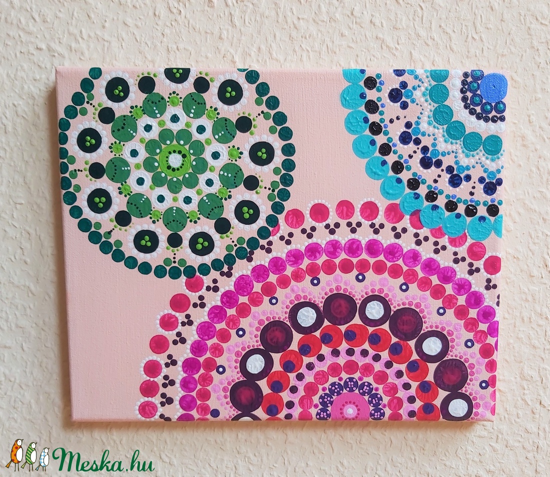 Hímzés akril festmény (24x30 cm) - művészet - festmény - akril - Meska.hu Hímzés akril festmény (24x30 cm) - művészet - festmény - akril - Meska.hu