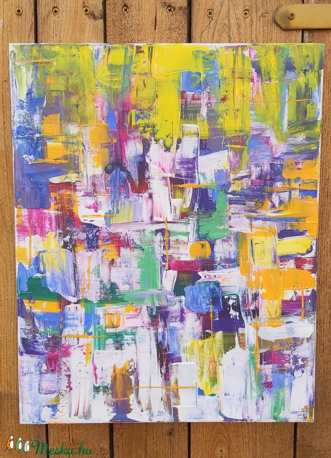 Tér-idő szövet akril festmény (40x50 cm) - művészet - festmény - akril - Meska.hu Tér-idő szövet akril festmény (40x50 cm) - művészet - festmény - akril - Meska.hu