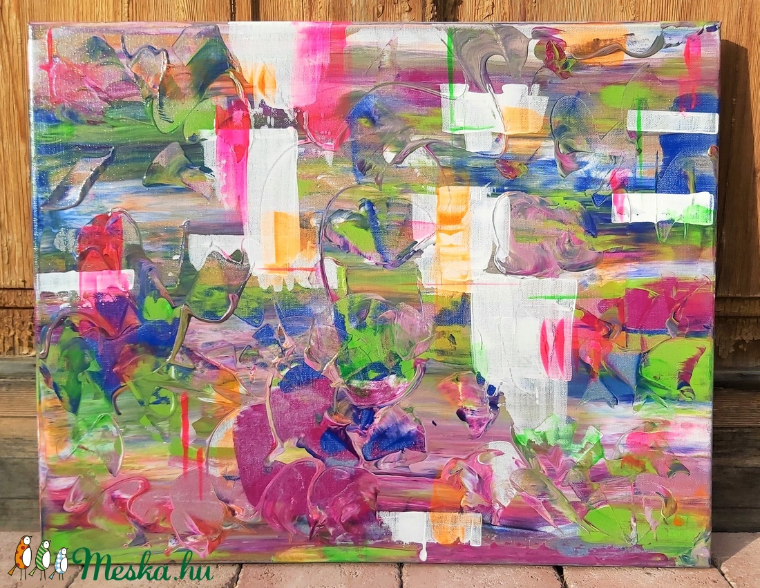 Városi dzsungel - akril festmény (40x50 cm) - művészet - festmény - akril - Meska.hu Városi dzsungel - akril festmény (40x50 cm) - művészet - festmény - akril - Meska.hu