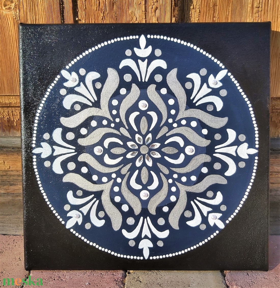 akril festmény (30x30 cm) - Hagyomány - művészet - festmény - akril - Meska.hu akril festmény (30x30 cm) - Hagyomány - művészet - festmény - akril - Meska.hu