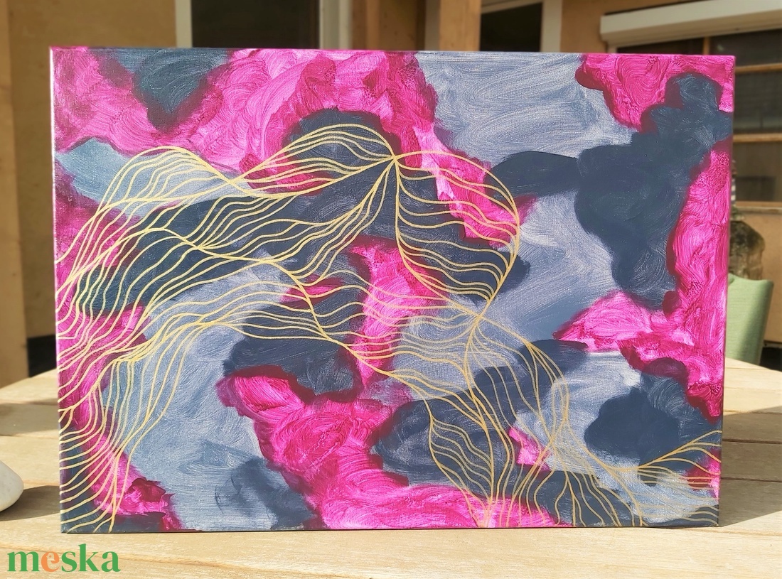 akril festmény (50x70 cm) - Meggyes álom - művészet - festmény - akril - Meska.hu akril festmény (50x70 cm) - Meggyes álom - művészet - festmény - akril - Meska.hu