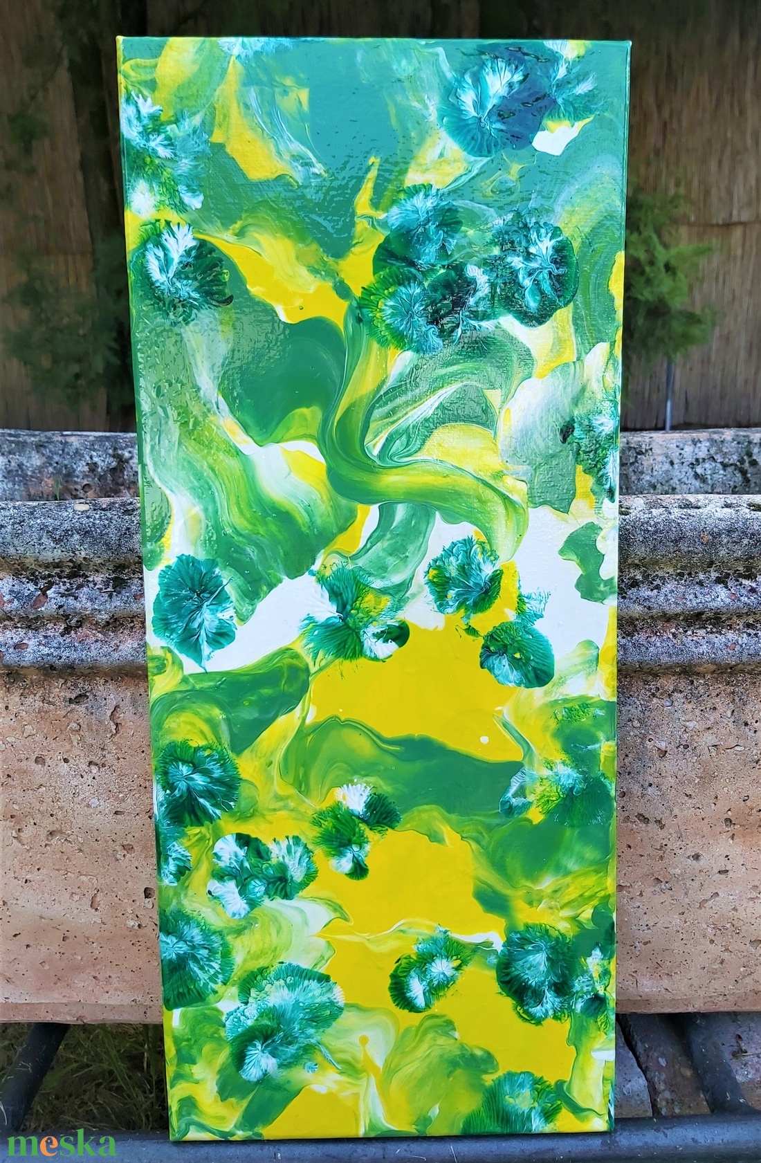 akril festmény (25x58 cm) - Mojito - művészet - festmény - akril - Meska.hu akril festmény (25x58 cm) - Mojito - művészet - festmény - akril - Meska.hu