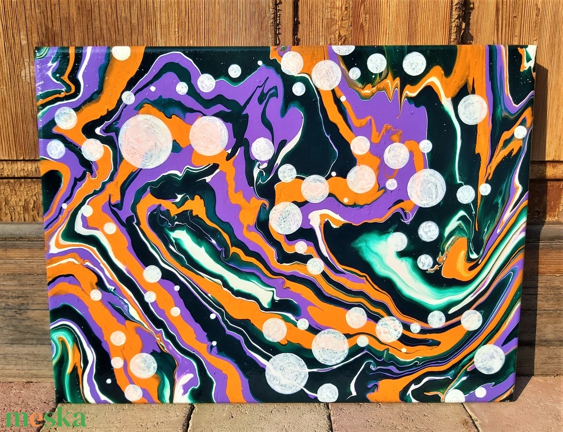 akril festmény (30x40 cm) - Buborék univerzum - művészet - festmény - akril - Meska.hu akril festmény (30x40 cm) - Buborék univerzum - művészet - festmény - akril - Meska.hu