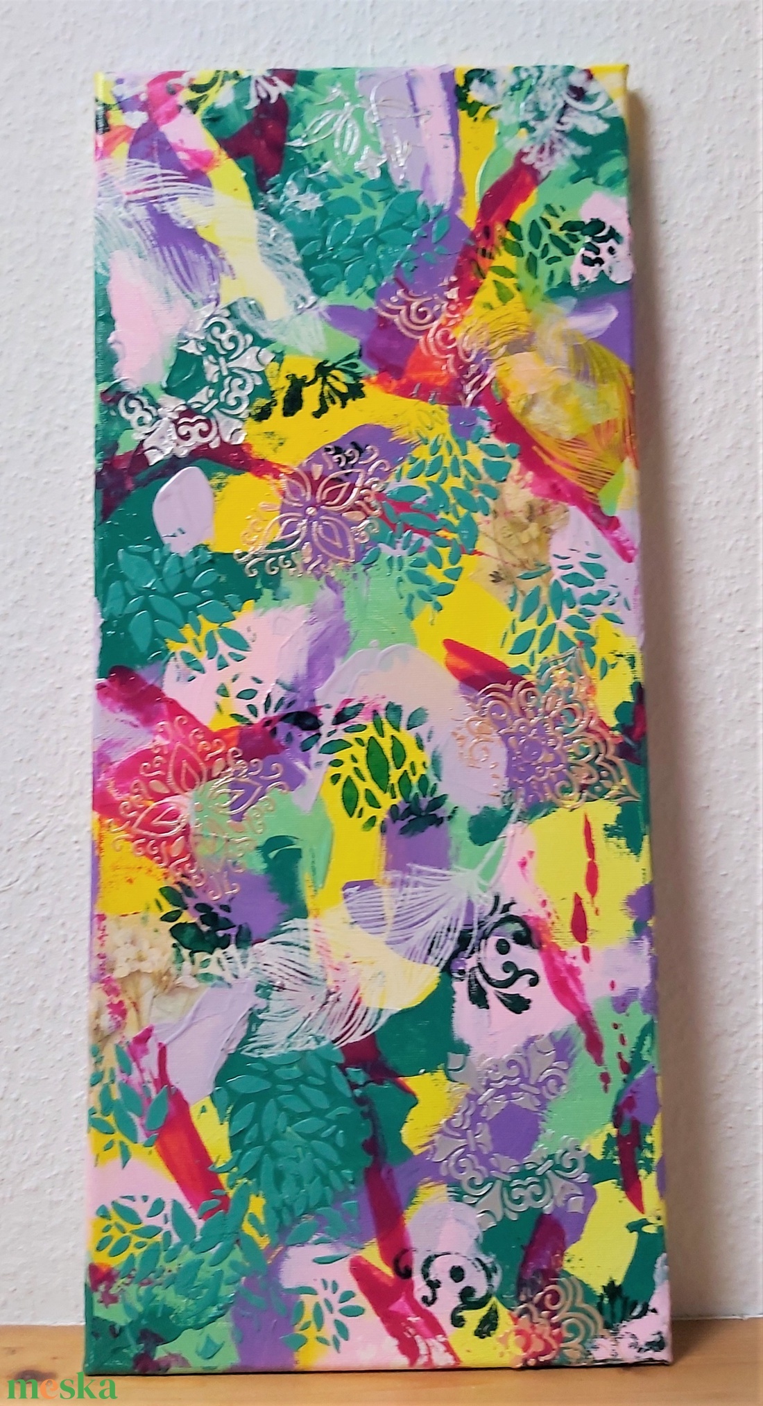 Tavasz - 2 részből álló akril festmény (2x 25x58 cm) - művészet - festmény - akril - Meska.hu Tavasz - 2 részből álló akril festmény (2x 25x58 cm) - művészet - festmény - akril - Meska.hu