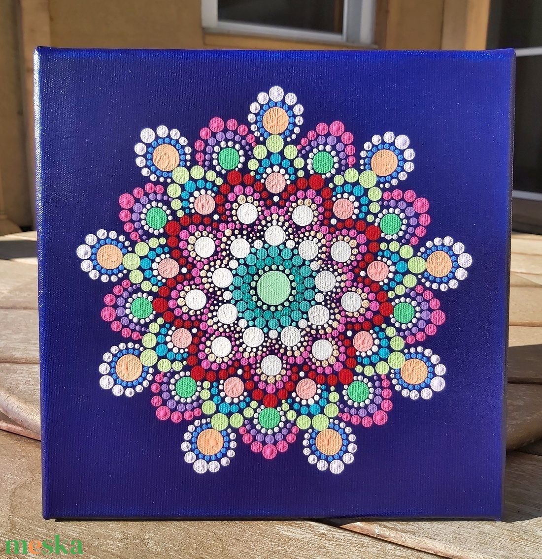 akril festmény (30x30 cm) - Mandalay - művészet - festmény - akril - Meska.hu akril festmény (30x30 cm) - Mandalay - művészet - festmény - akril - Meska.hu