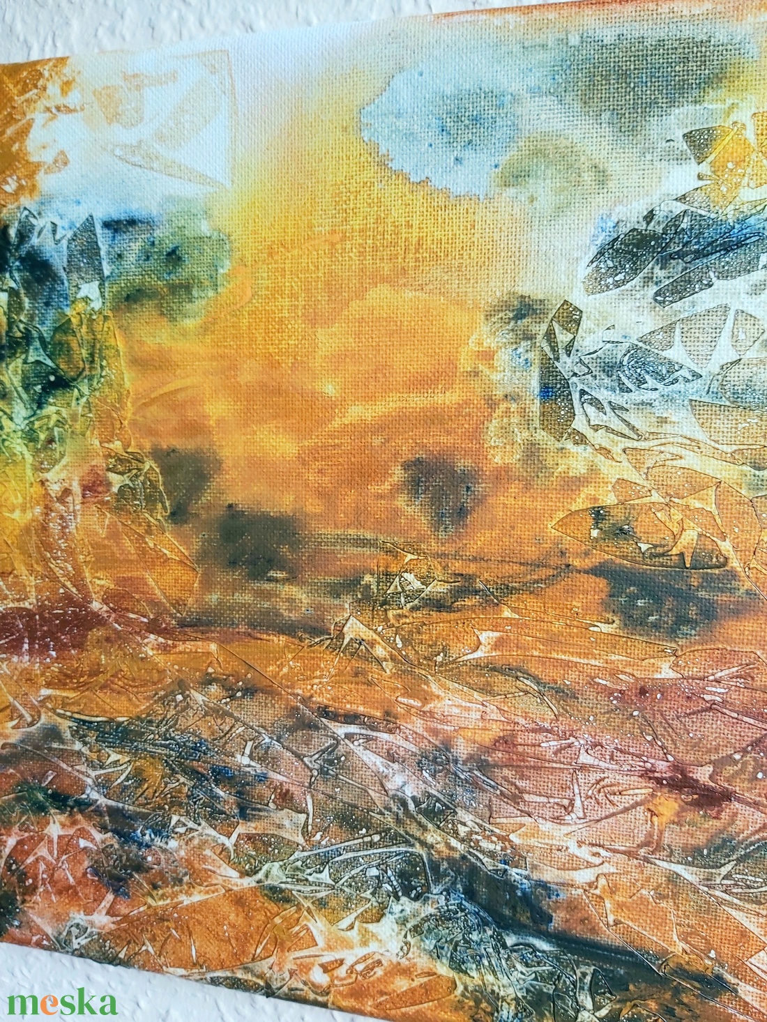 akril festmény (24x30 cm) - föld és víz - művészet - festmény - akril - Meska.hu akril festmény (24x30 cm) - föld és víz - művészet - festmény - akril - Meska.hu