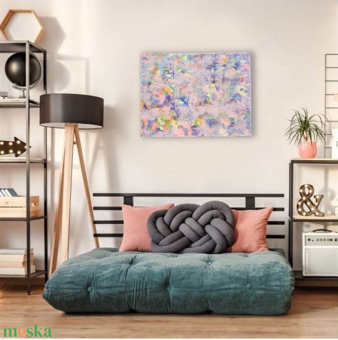 akril festmény (60x80 cm) - Vattacukor - művészet - festmény - akril - Meska.hu akril festmény (60x80 cm) - Vattacukor - művészet - festmény - akril - Meska.hu
