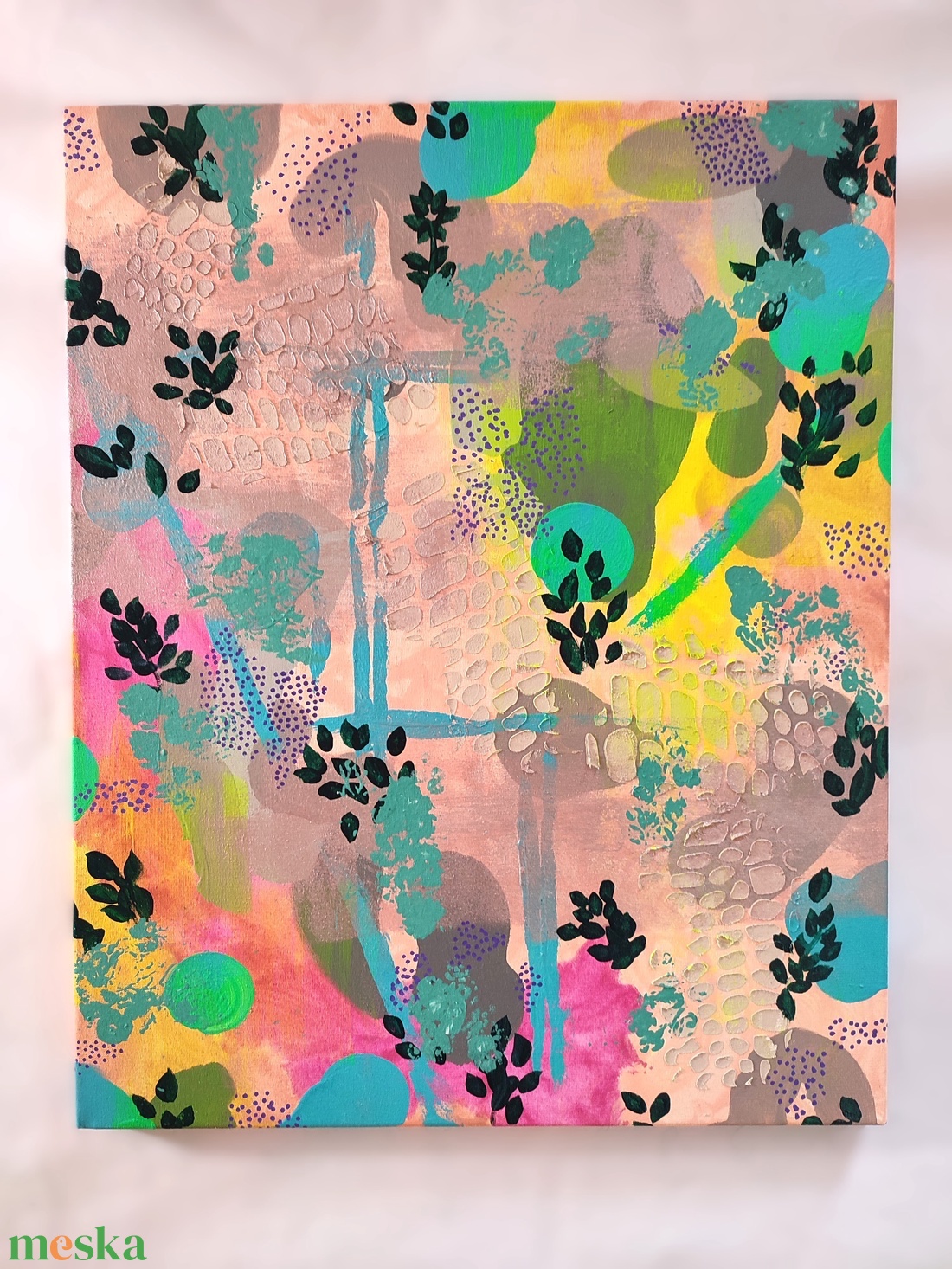 akril festmény (24x30 cm) - Páfrány - művészet - festmény - akril - Meska.hu akril festmény (24x30 cm) - Páfrány - művészet - festmény - akril - Meska.hu