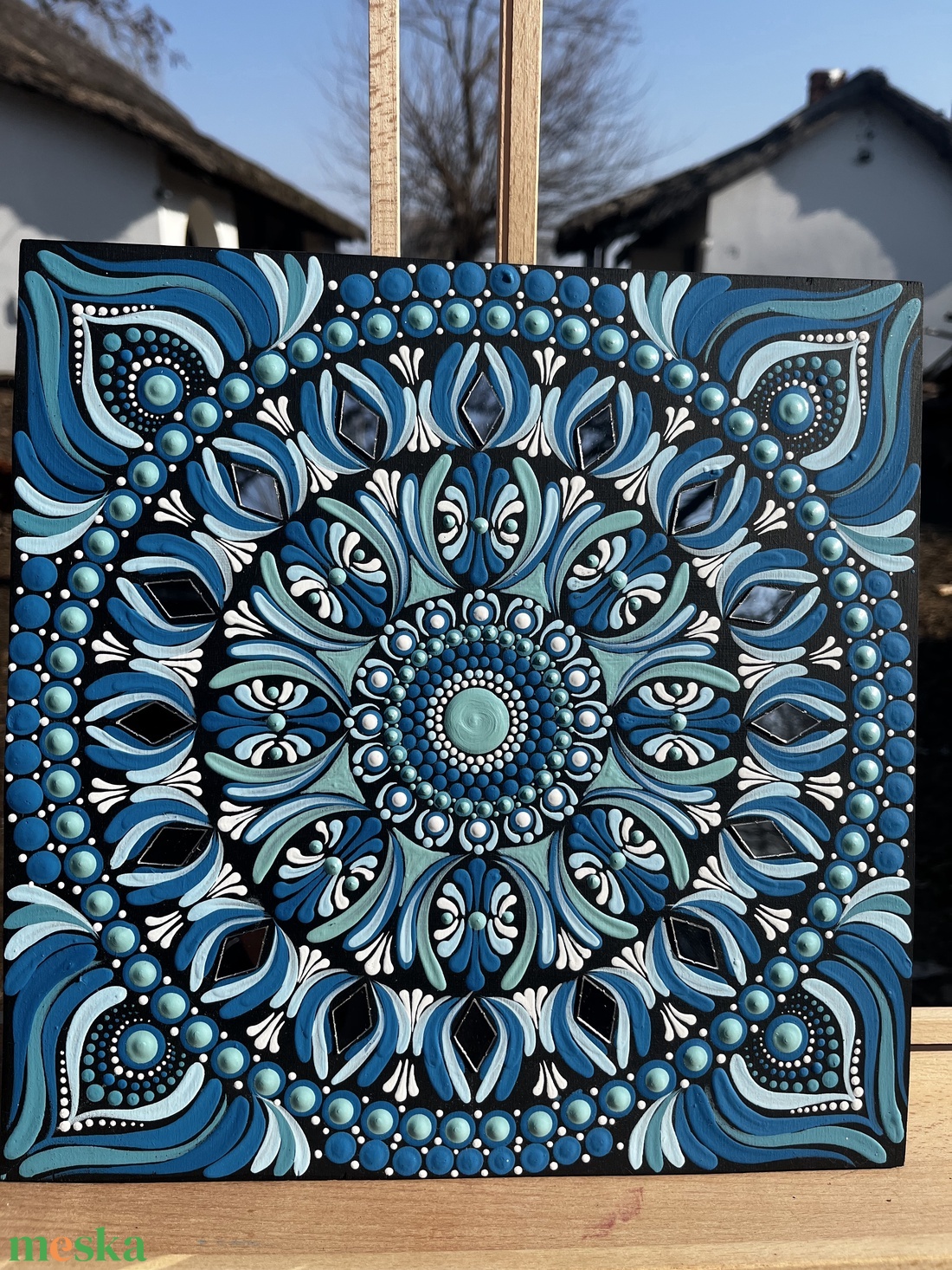 Tengerfény Mandala - kellékek & szerszámok - festék - akrilfesték - Meska.hu Tengerfény Mandala - kellékek & szerszámok - festék - akrilfesték - Meska.hu