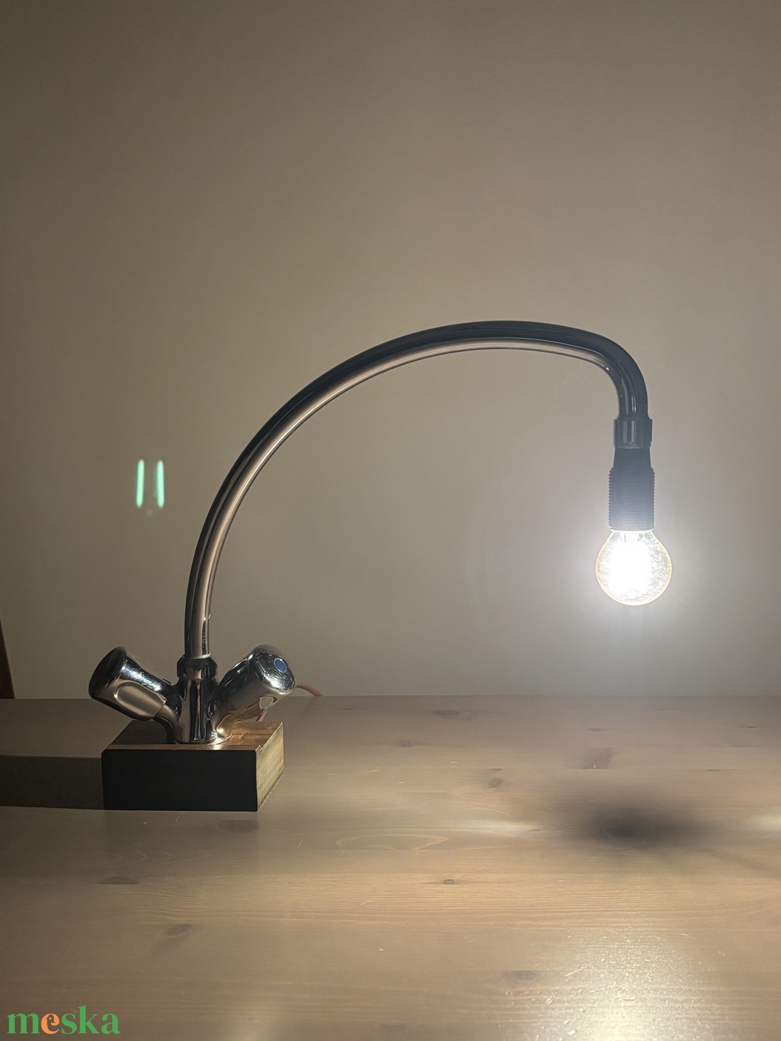 Mofém ritka, egyedi csap csaptelep lámpa, asztali lámpa - otthon & életmód - lámpa - asztali lámpa - Meska.hu