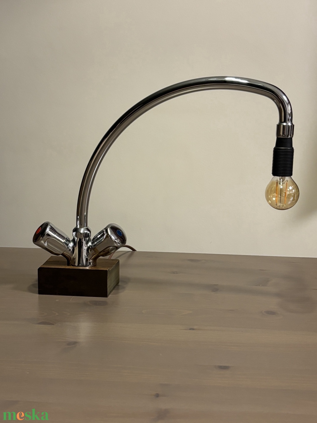Mofém ritka, egyedi csap csaptelep lámpa, asztali lámpa - otthon & életmód - lámpa - asztali lámpa - Meska.hu