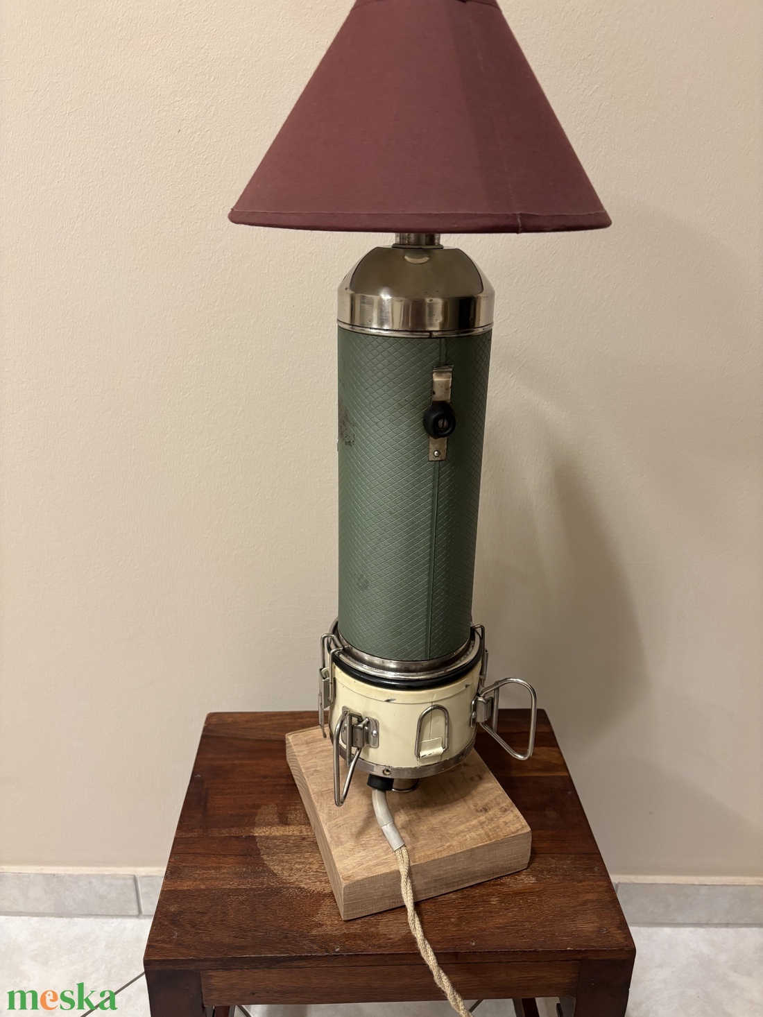 Régi 1950-es évek Arielly porszívó lámpa asztali lámpa - otthon & életmód - lámpa - asztali lámpa - Meska.hu